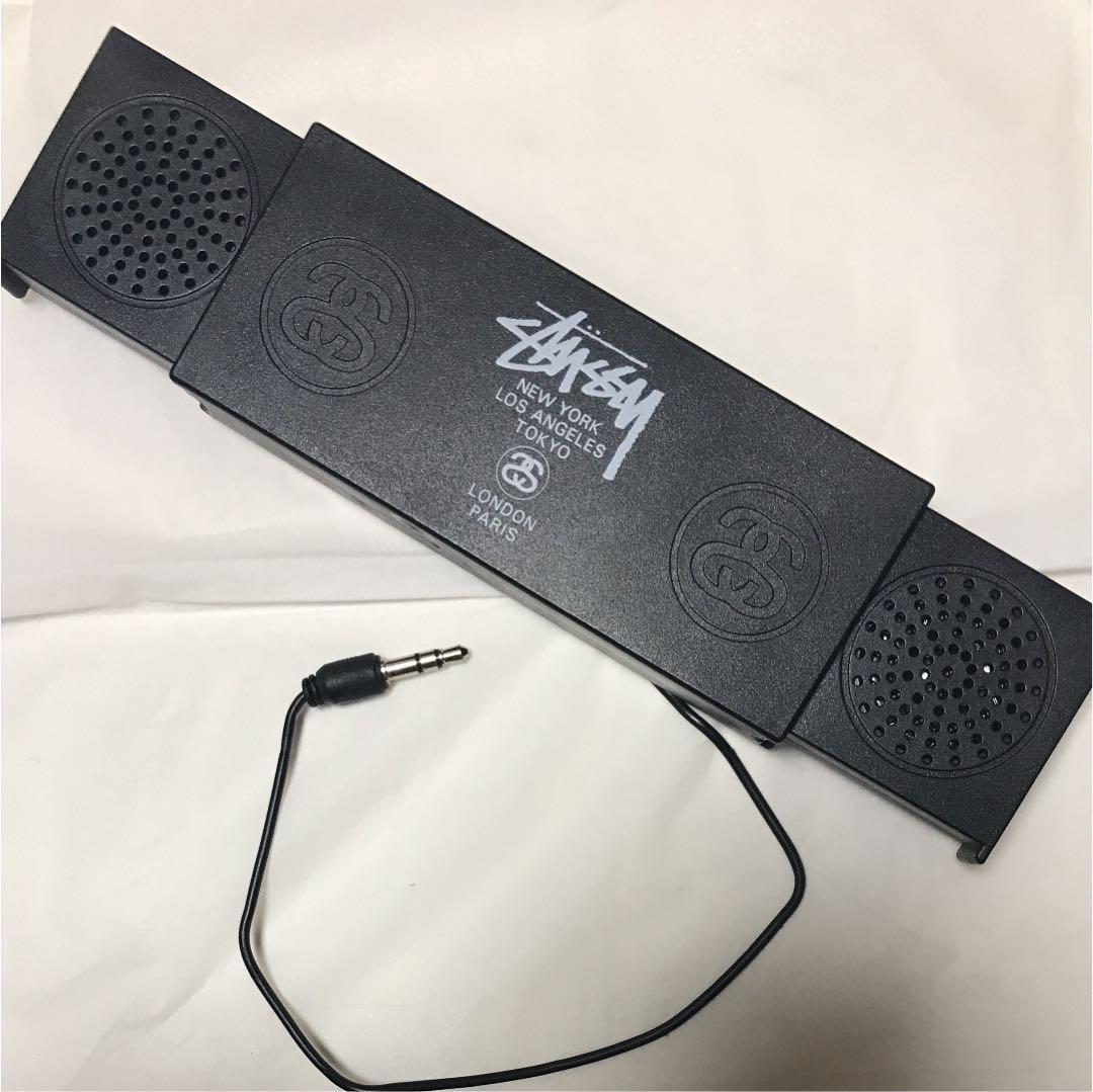 STUSSY box type stereo speaker 3.5mm limited edition super
