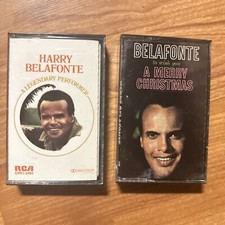 Harry Belafonte Cassette Lot To Wish You A Merry Christmas A Legendary Performer