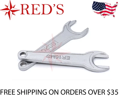 REDS ISO 20 ER16MS SPANNER COLLET WRENCH SET CNC Milling Collet Chuck ER 16 MS router