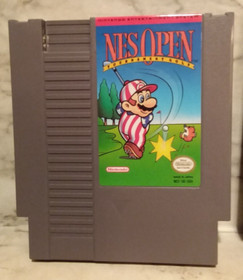 3 Vntg Nintendo NES Games w/ 2 Manuals - YOSHI, DR. MARIO & OPEN GOLF - Tested