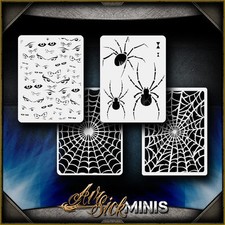 Mini Creepers Airbrush Stencil Template Airsick