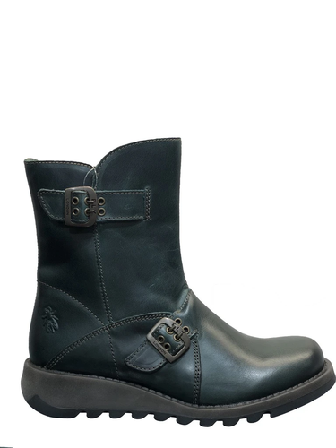 Fly Seti Ladies Rug Petrol Leather Mid 