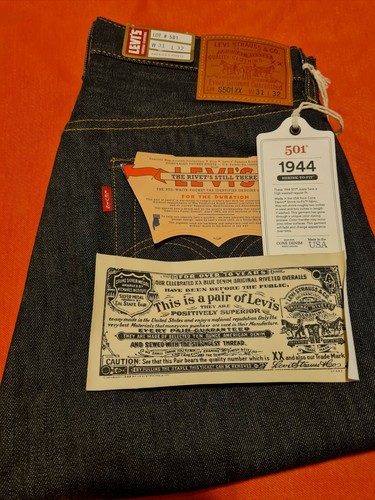 Levi's LVC S 501 XX 1944 WWII Made in 