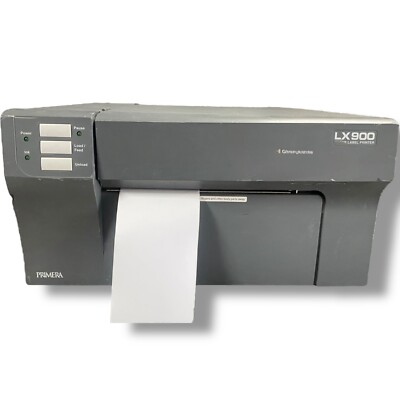 SOLD AS-IS   Primera LX900 Label Inkjet Printer   FOR PARTS / NOT WORKING  
