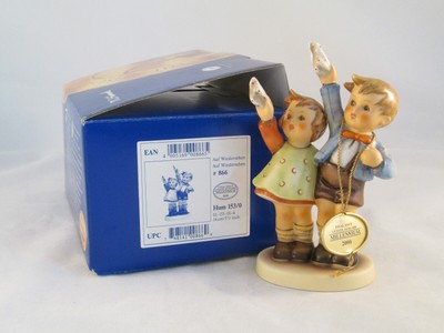 GOEBEL HUMMEL #153/0 AUF WIEDERSEHEN TMK8   FINAL ISSUE   MILLENNIUM 2000