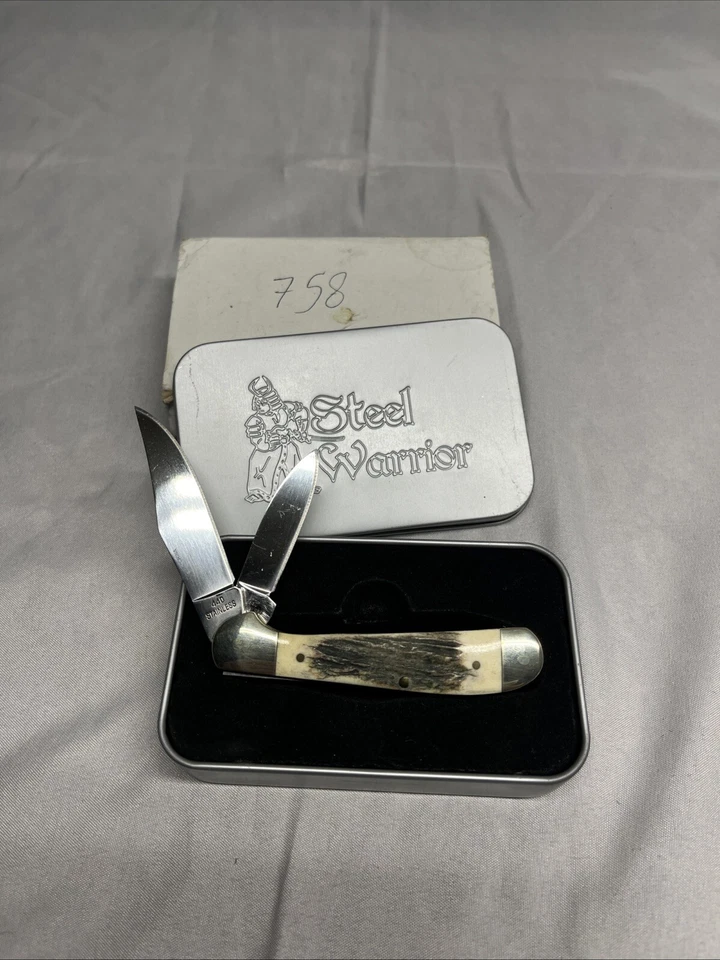 Молитвенный олень Frost Cutlery Steel Warrior медная голова - Изображение 4 из 4