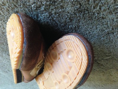 Chaussures De Running Vintage Années 80 - Taille US 3.5 Homme - Suède Originale - Fabriqué à Taïwan - Occasion