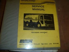 Elgin WHIRLWIND Series L & LE Vacuum Sweeper Shop Service Repair Manual xz