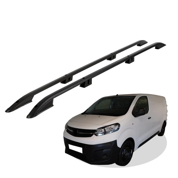 Dachreling Passend FüR Opel Vivaro C L2 Baujahr Ab 2019 Schwarz Mit ABE-image