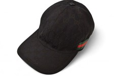 Gucci baseball cap hat GUCCI GG black red green 200035 KQWBG 1060 M size 58cm