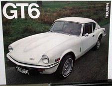 1971 Triumph Gt6 Spec Sheet