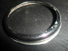 Vintage Chrome Bezel for Classic Car Gauges