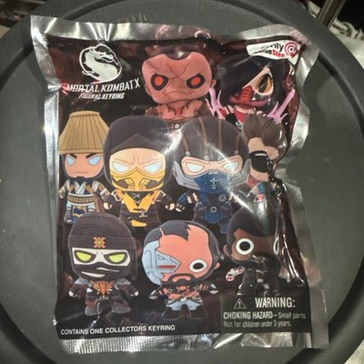 Mortal Kombat X Figural 3D Keyring Keychain Goro  Scorpion Gamestop SEALED New