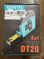 Acpotel Laser Tape Measure  Digital Tape Measure High Precision Rangefinder New