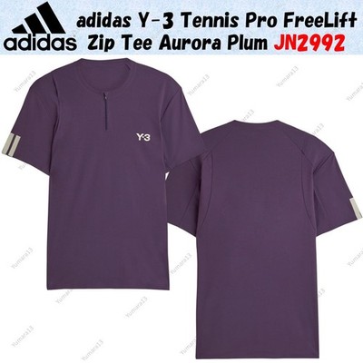 adidas Y-3 Tennis Pro FreeLift Zip Tee Aurora Plum JN2992 Japan size