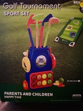 Bennol Toddler Kids Golf Clubs Kit Play Sports Set Golf Game for 3-6 Year Old