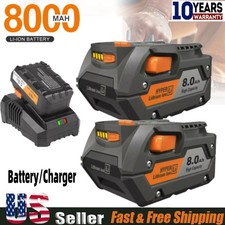 For Ridgid R840087 6.0,8.0AH Lithium Battery Rigid 18 Volt R840085 R840083 NEW