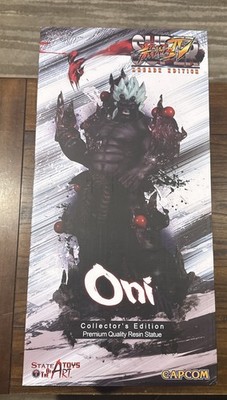 Super Street Fighter IV Oni Arcade Resin Statue sota toys 1:6 LE /254500 Akuma