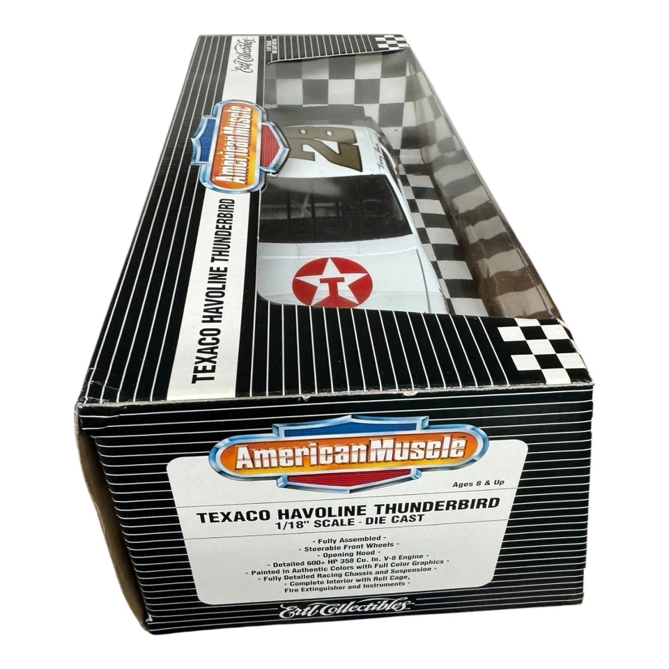 Davey Allison Havoline Thunderbird 1/18 Ertl American Muscle 1989 - Image 2 of 4