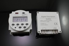 Rainproof AC 110V Digital Programmable Timer switch Relay With Weather Proof Box