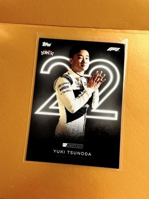 2021 Topps Formula 1 Lights Out Yuki Tsunoda #NNO RC