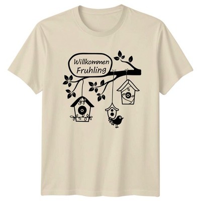 Willkommen Fruhling T-Shirt Frühling Natur Frühling Geschenk für Sie und Ihn