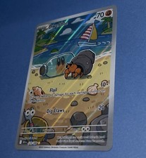Dwebble 129/086 Sv: Black Bolt Illustration Rare Full Art Holo 2025 on eBay