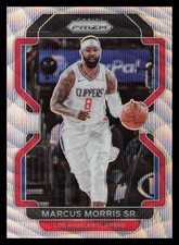 2021-22 Panini Prizm #14 Marcus Morris Sr. Silver Wave