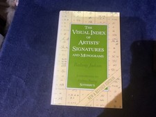 the visual index of artists signatures and monograms hardback by radway jackson