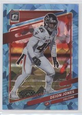 2021 Panini Donruss Optic Ice Prizm 11/15 Deion Jones #155 0su2