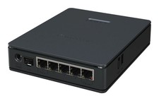 MikroTik hAP ax S E62iUGS-2axD5axT-US WiFi 6 Router 2.5G SFP PoE