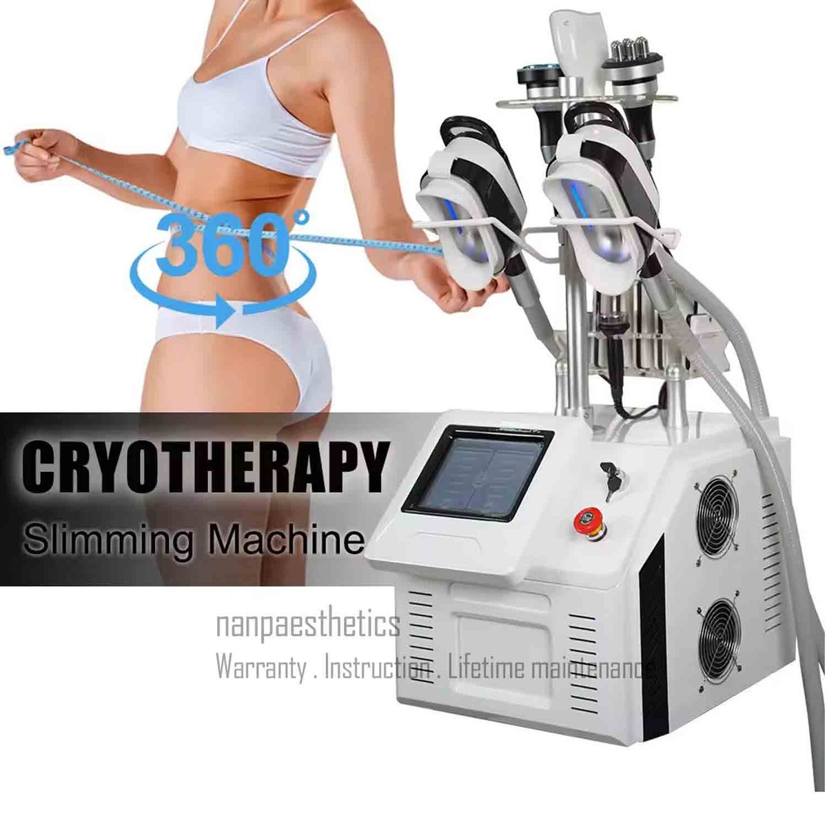 7 in 1 Fat Freezing Body Slimming Cryo Therapy Lipolysis Fat