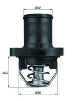 Neu - Mahle TI4789 Thermostat, KüHlmittel FüR CitroËN Passend FüR Fiat