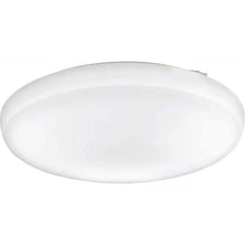 Lithonia Lighting Low Profile Round 20 in. White LED Flush Mount Light Fixture