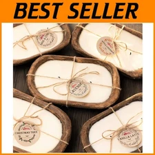 Natural Soy Wax Dough Bowl Candle - Pet Safe Odor Eliminator