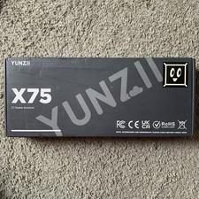 YUNZII X75 | 82 Key Wireless Hot Swappable Mechanical Gaming Keyboard
