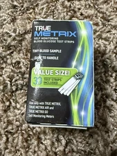 True Metrix Self Monitoring Blood Glucose Test Strips 30 NIB Exp 7/26