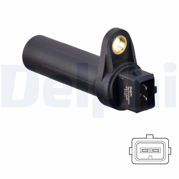 Delphi Impulsgeber Kurbelwelle Kurbelwellensensor Drehzahlsensor SS11246-image