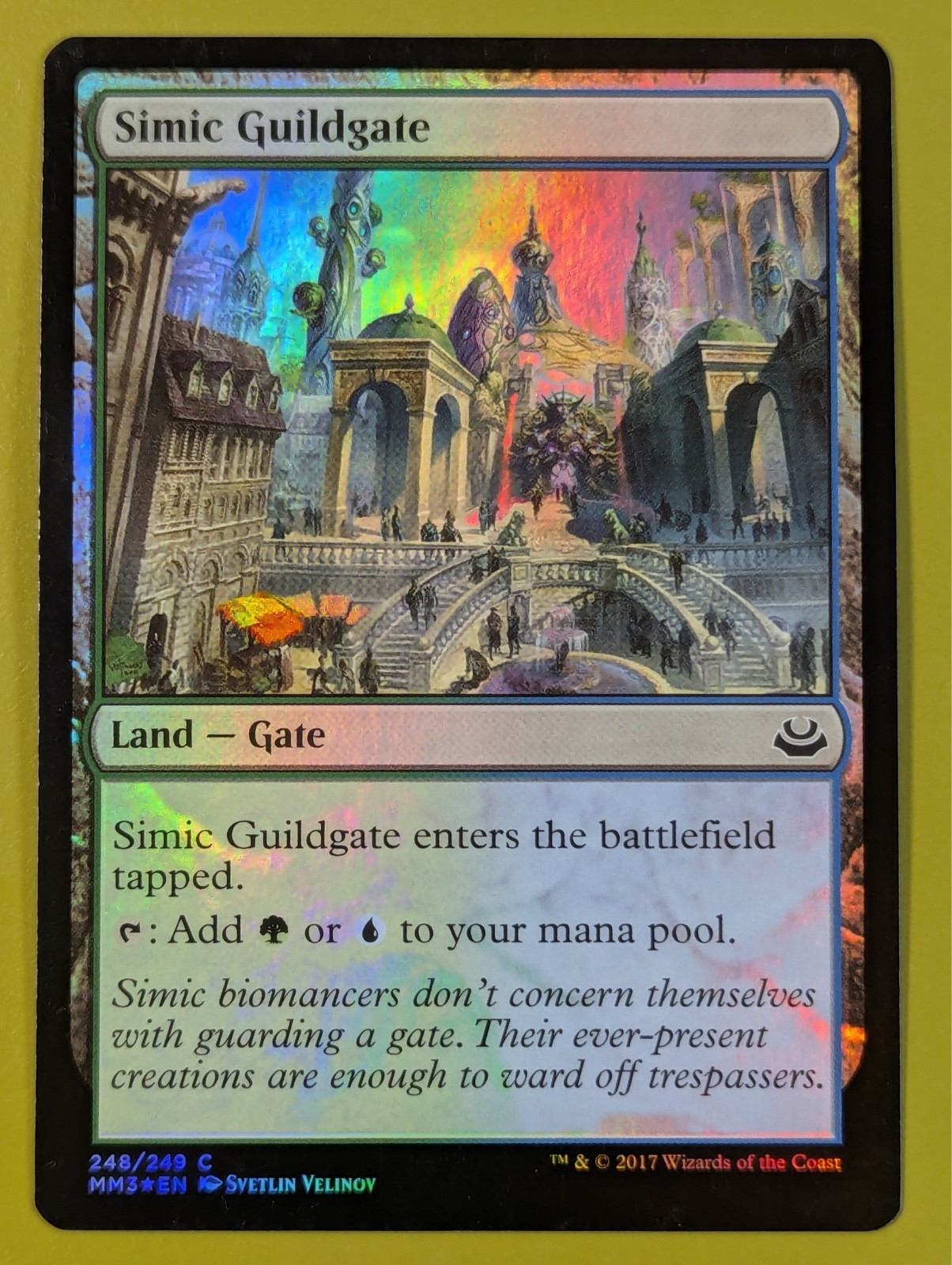 FOIL Simic Guildgate x1 Modern Masters 2017 1x Magic the Gathering MTG