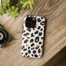 Dots Beige Phone Case for iPhone 17 16 15 14 13 12 11 X iPhone Case Phone Cover