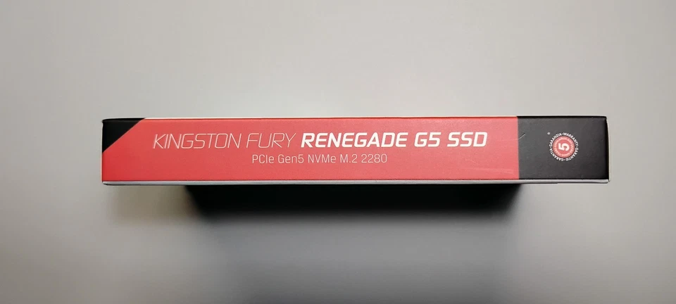 Kingston Fury Renegade G5 2TB 2280 NVMe PCIe 5.0 SSD 14,700MB/s SFYR2S/2T0 NEW - Image 4 of 4