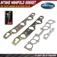 Engine Intake Manifold Gasket Set for Toyota 4Runner 88-95 Pickup T100 V6 3.0L