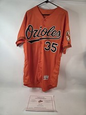 Baltimore Orioles Autographed Jersey Brach #35 With Authenticity