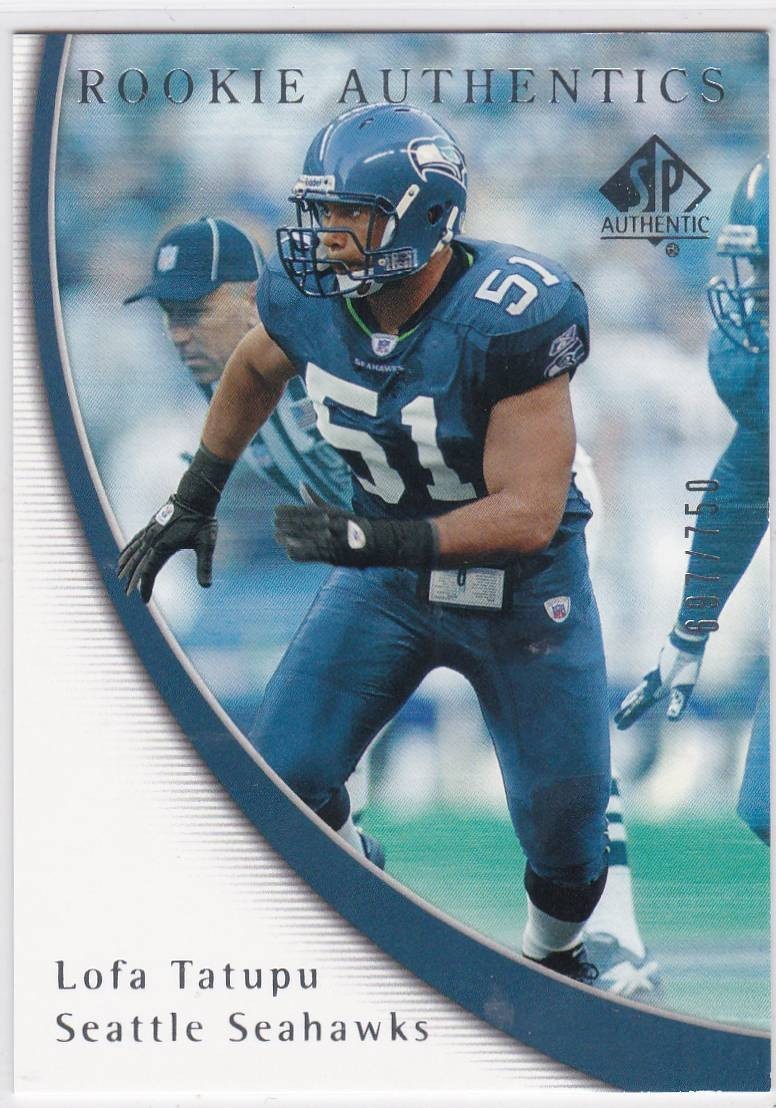 Lofa Tatupu SP Authentic #147 Base