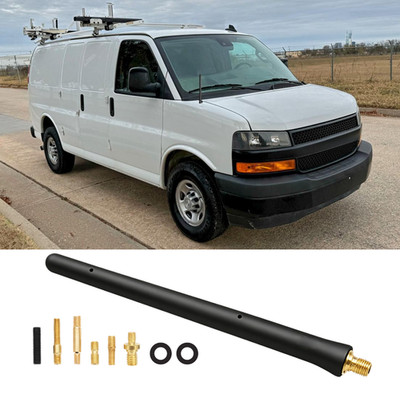 7'' Short Black Rubber Antenna Mast Radio AM/FM for Chevrolet Express 1996-2026
