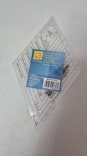 EZ 60 Degree Diamond Quilt Ruler template NEW quilting tool by Darlene Zimmerman