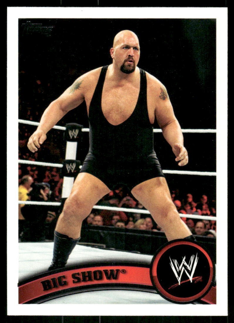 2011 Topps WWE #56 Big Show wrestling card