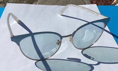 Nice Gucci 283562 Sunglasses (GG-0245-S 004) Light Blue - Gold - Blue lenses