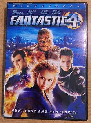Fantastic Four (DVD, 2005, Widescreen) Ioan Gruffudd, Jessica Alba