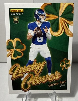 2025 Panini Instant Football Jaxson Dart #14 Lucky Clover | eBay